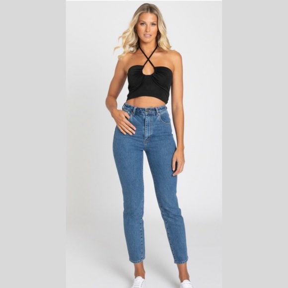 Rollas Dusters High Rise Slim Jeans [300] - Picture 3 of 11